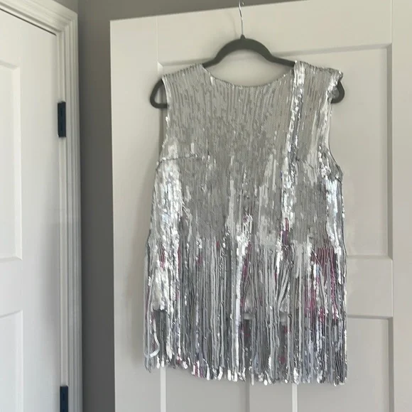 Boston Proper Tops Boston Proper Beulah Sequin Top Nwot Poshmark